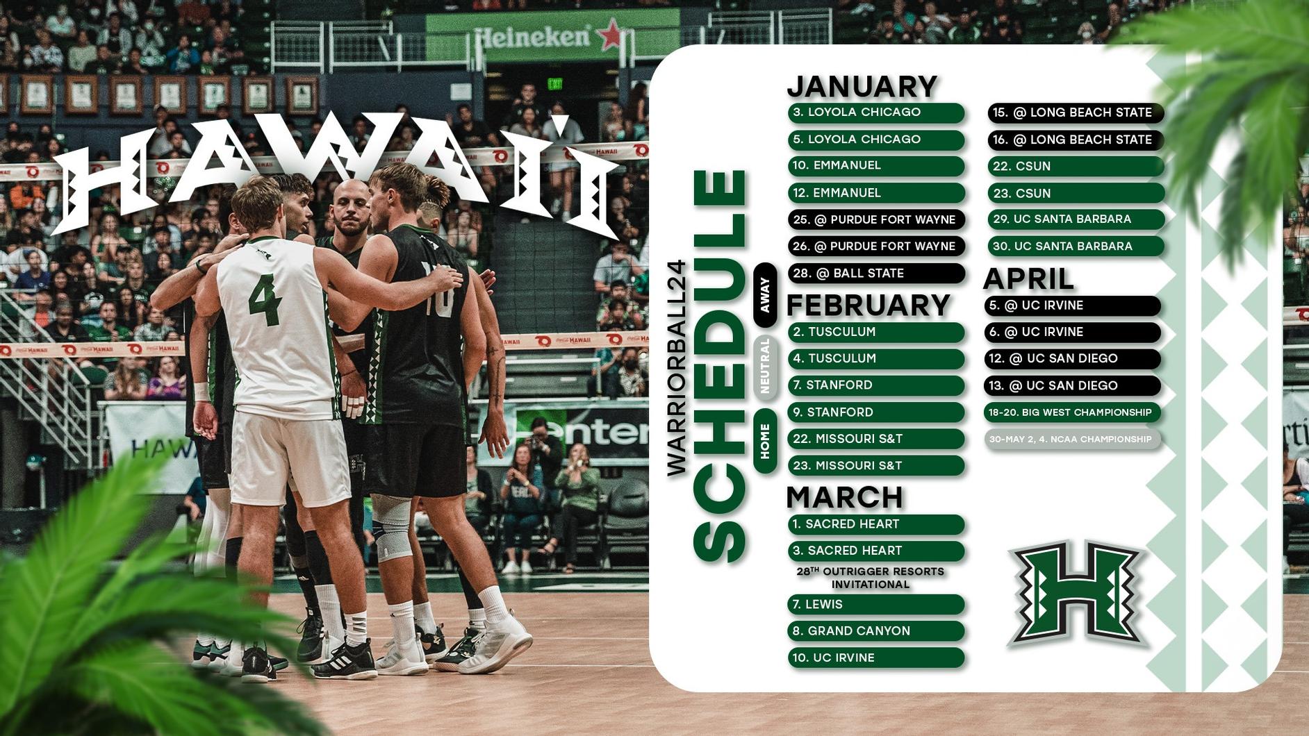 University of Hawai'i Men's Volleyball Tickets